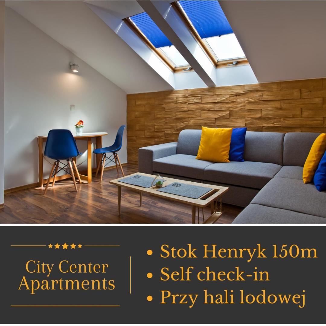 Apartament City Center Sky Krynica Zdroj Buitenkant foto