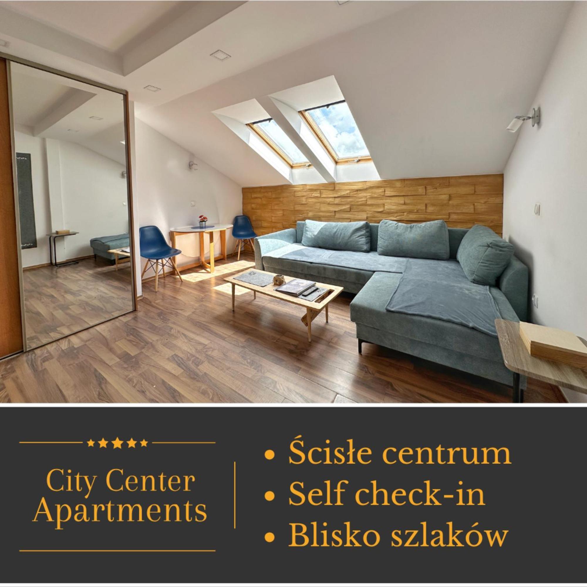 Apartament City Center Sky Krynica Zdroj Buitenkant foto
