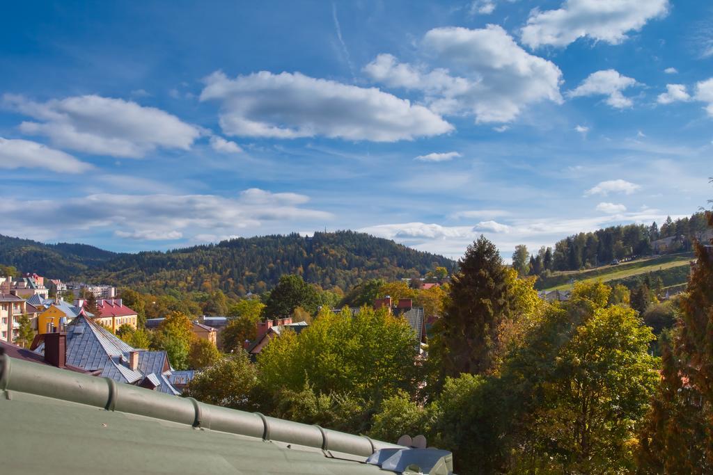 Apartament City Center Sky Krynica Zdroj Buitenkant foto